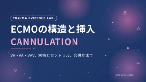 ECMOの構造と挿入 CANNULATION｜PTD ZERO